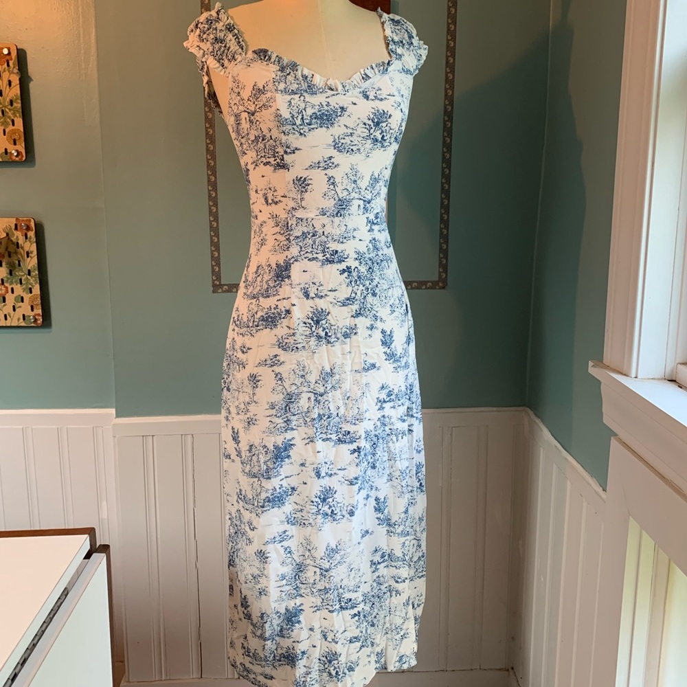 NWT Cider toile summer dress